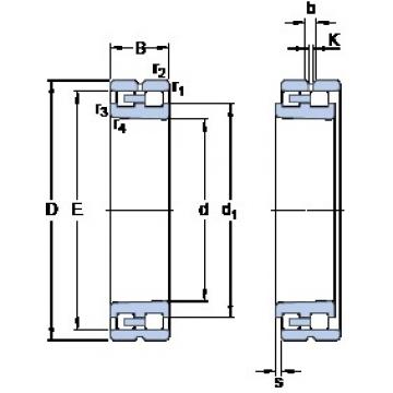 460 mm x 680 mm x 163 mm  SKF NN 3092 K/SPW33 Eco-friendly Rodamientos de bolas de contacto angular de alta velocidad