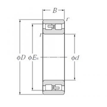 170 mm x 260 mm x 67 mm  NTN NN3034 disposiciones habituales Rodamientos de precisión