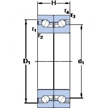 SKF BTM 130 ATN9/HCP4CDB Diseño especial de jaula de poliamida Rodamientos de precisión