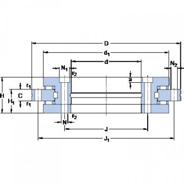 SKF NRT 580 A Eco-friendly Super Rodamientos de bolas de contacto angular de alta velocidad