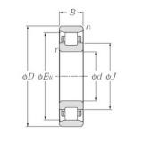 55 mm x 90 mm x 18 mm  NTN N1011 Husillo de alta precisión para cojinetes de torno