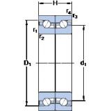 SKF BTM 110 BTN9/HCP4CDB Disposición dúplex consecutiva Rodamientos