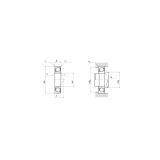 NSK 7921C DBB, DFF, DBT, DFT, DTT, rodamientos de precisión Quadruplex