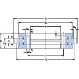 SKF NRT 460 A Grease-lubricated sealed Rodamientos de bolas de contacto angular de alta velocidad